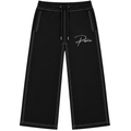 Pesoria Lower — Black embroidered front view