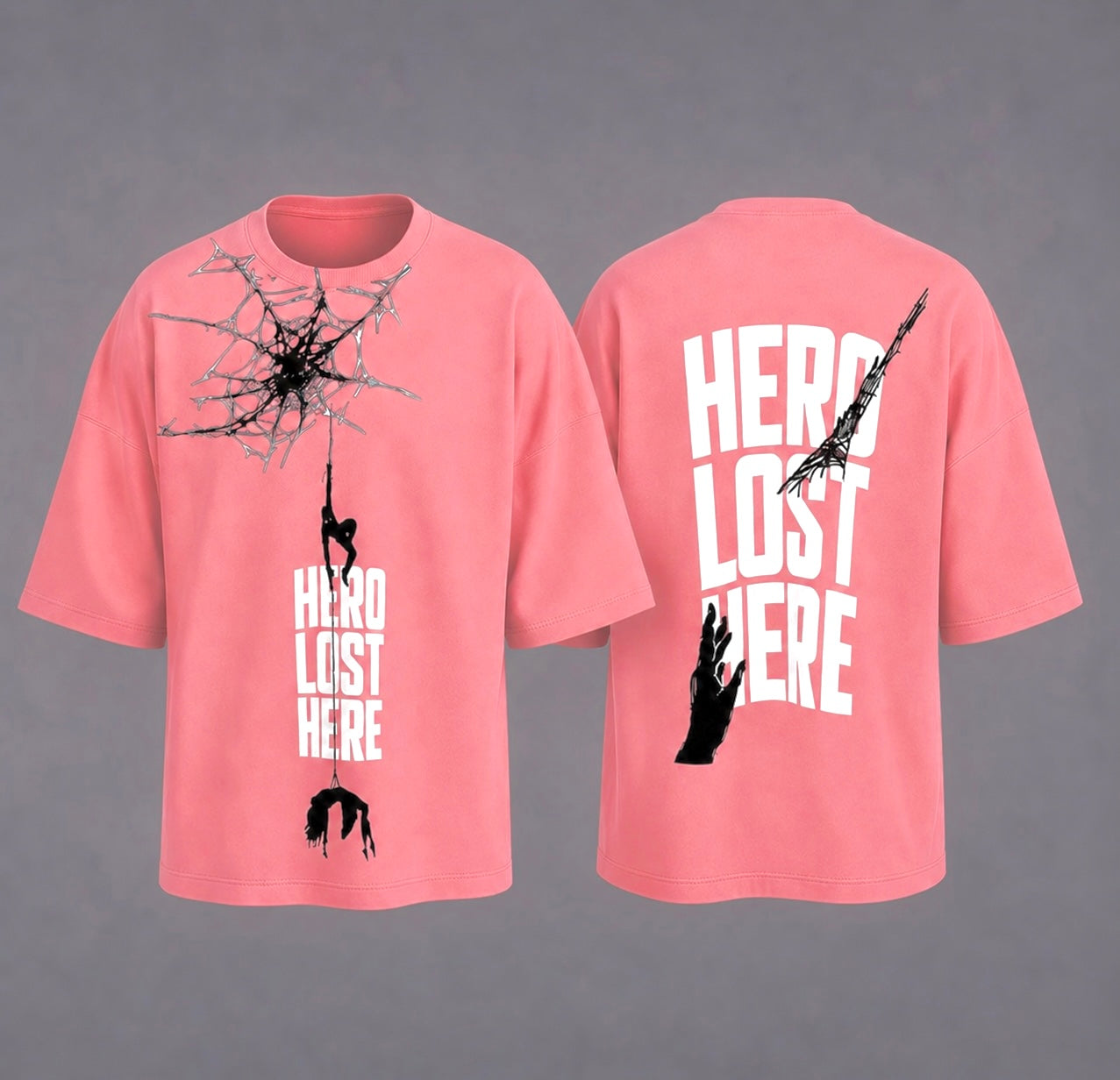 Hero Lost Here special emotional tee