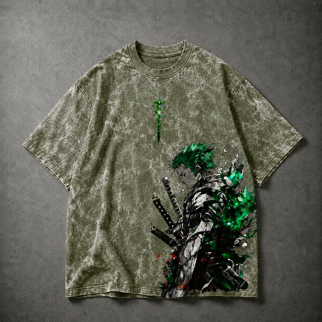 Shadow Slash Zoro Iconic Anime Tee