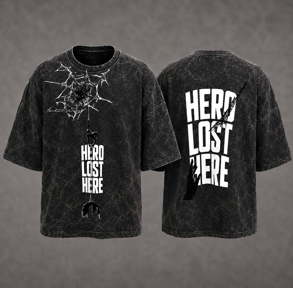 Hero Lost Here special emotional tee