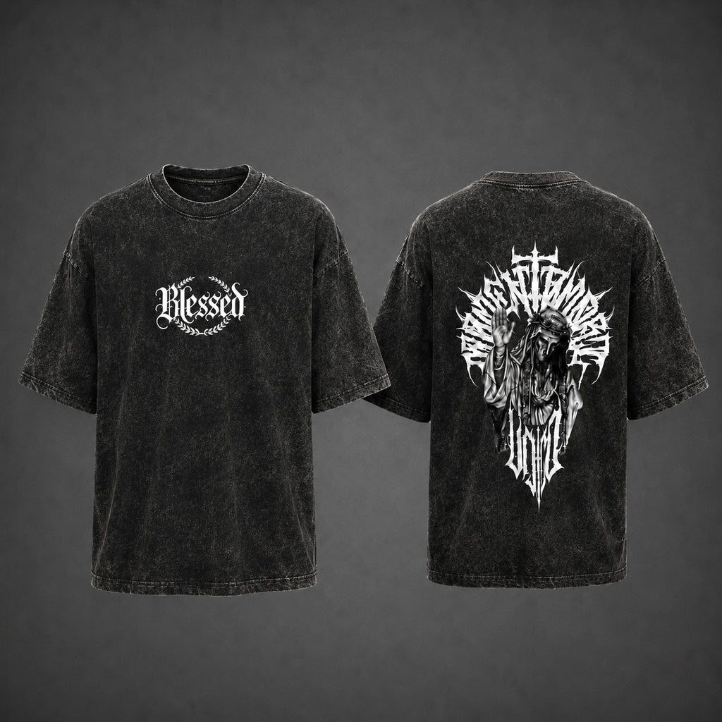 Blessed Oversized Aura Graphic Tee