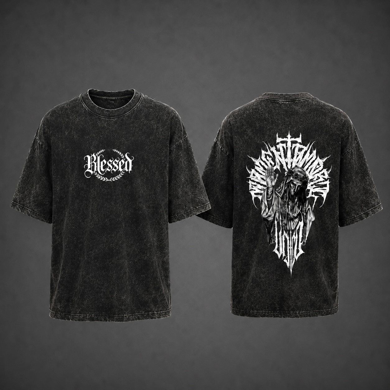 Blessed Oversized Aura Graphic Tee