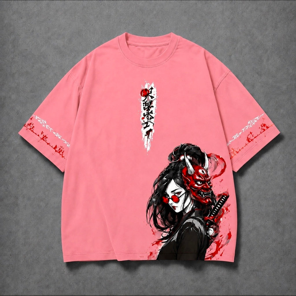 Death queen Girl Samurai tee
