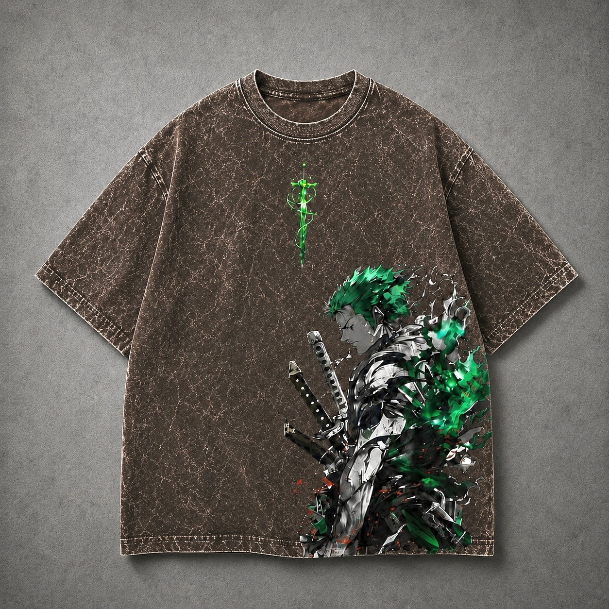 Shadow Slash Zoro Iconic Anime Tee