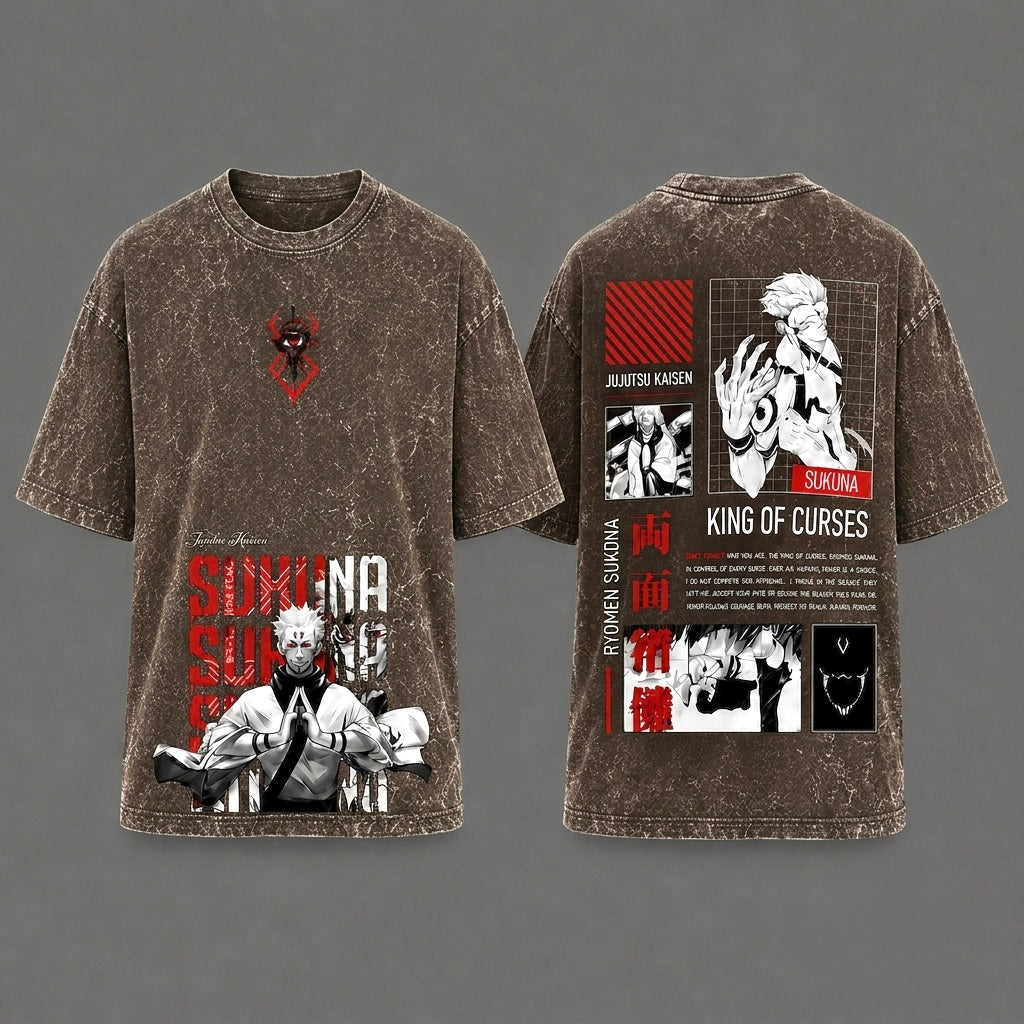Curse King Royal Anime Tee