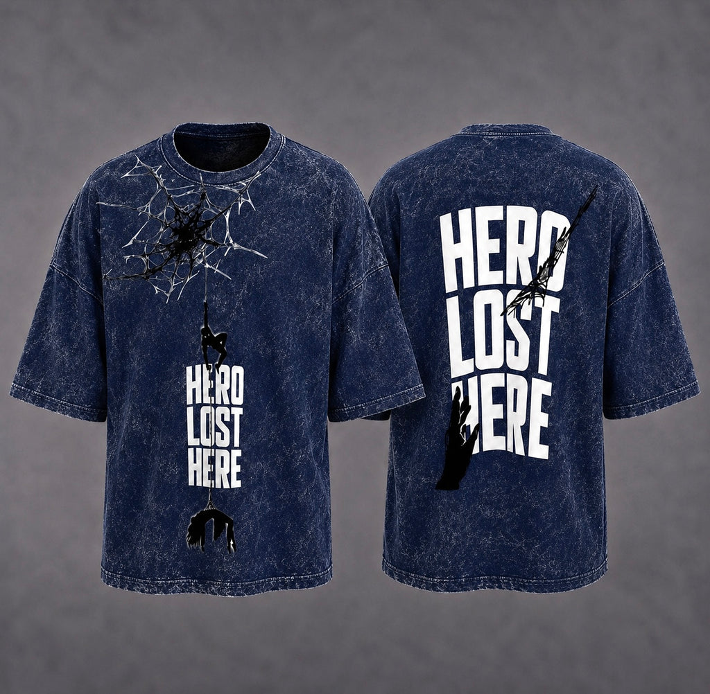 Hero Lost Here special emotional tee