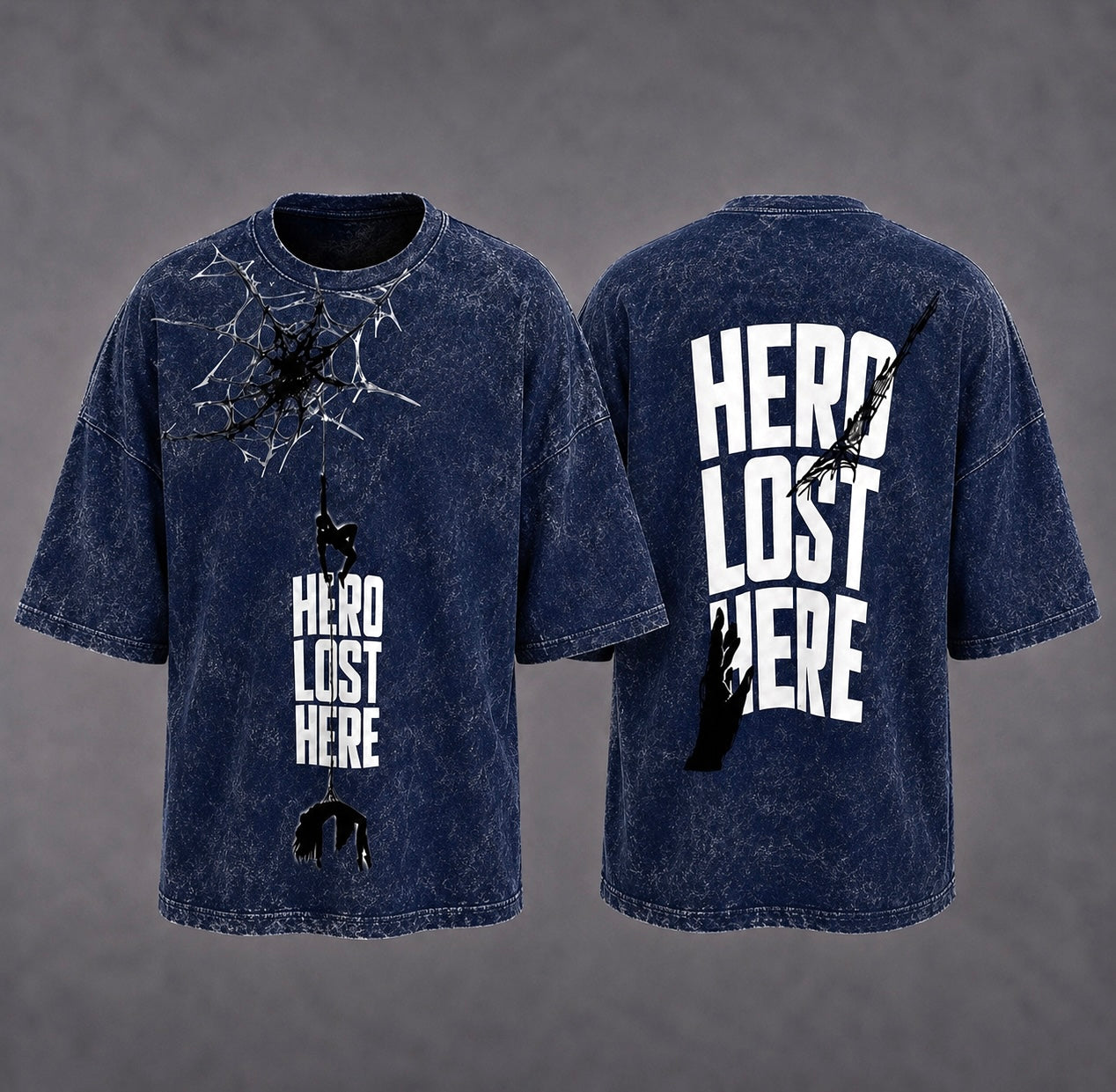 Hero Lost Here special emotional tee