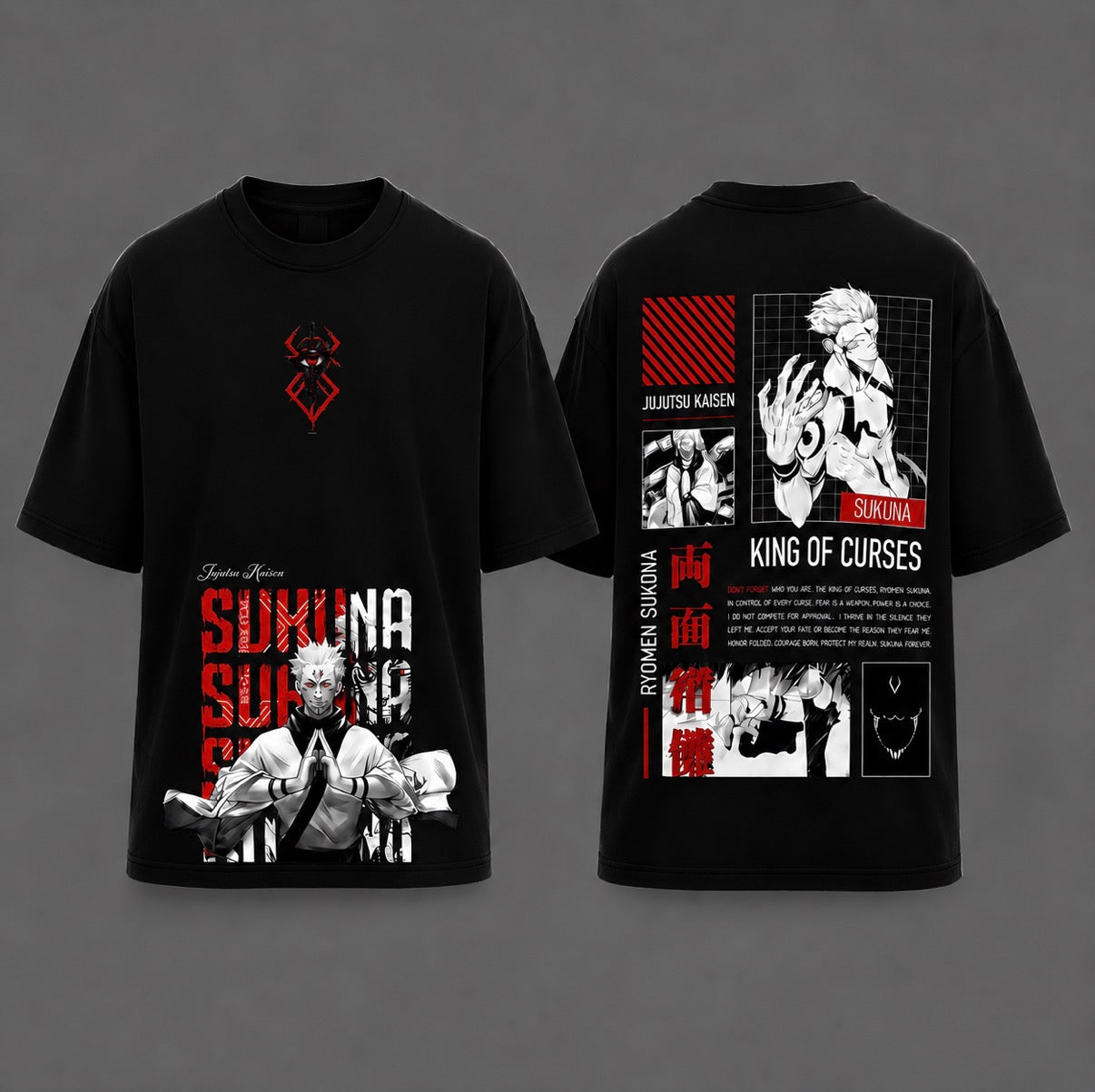 Curse King Royal Anime Tee