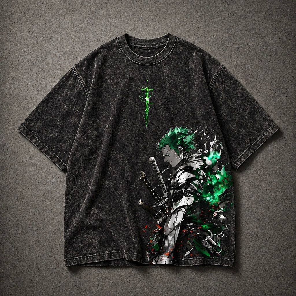 Shadow Slash Zoro Iconic Anime Tee