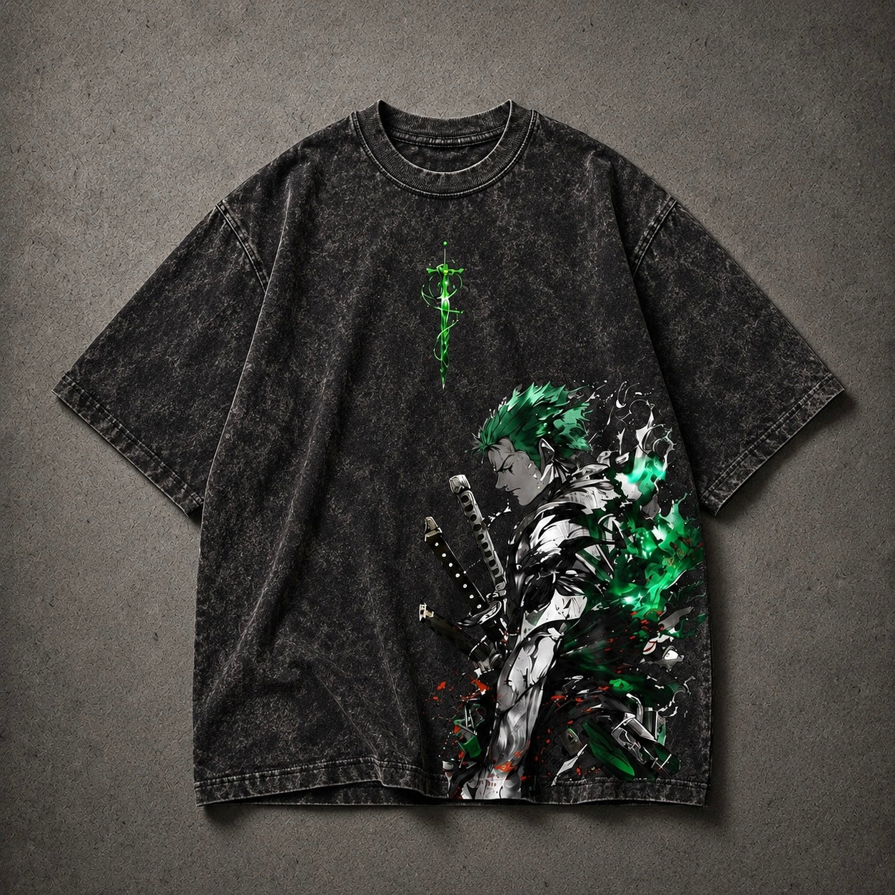 Shadow Slash Zoro Iconic Anime Tee