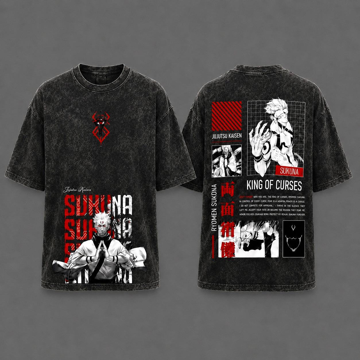 Curse King Royal Anime Tee