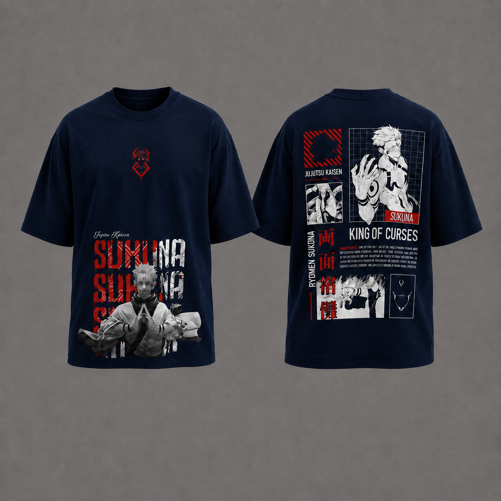 Curse King Royal Anime Tee