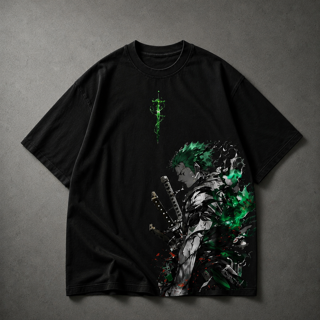 Shadow Slash Zoro Iconic Anime Tee