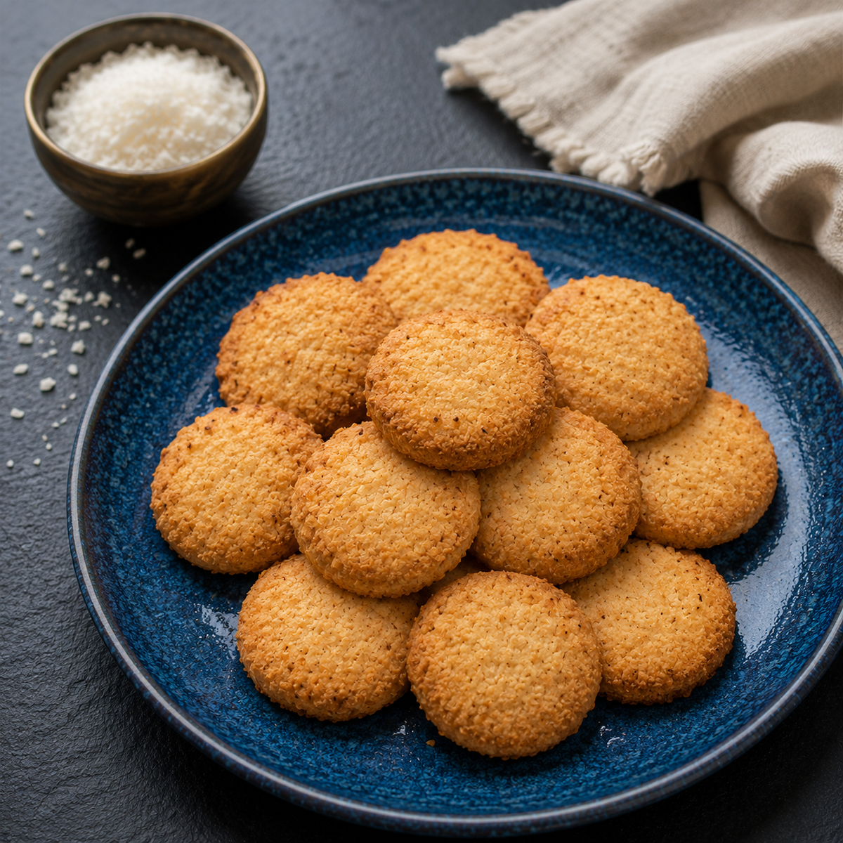 Coconut cookies (200g+). Made in small batches