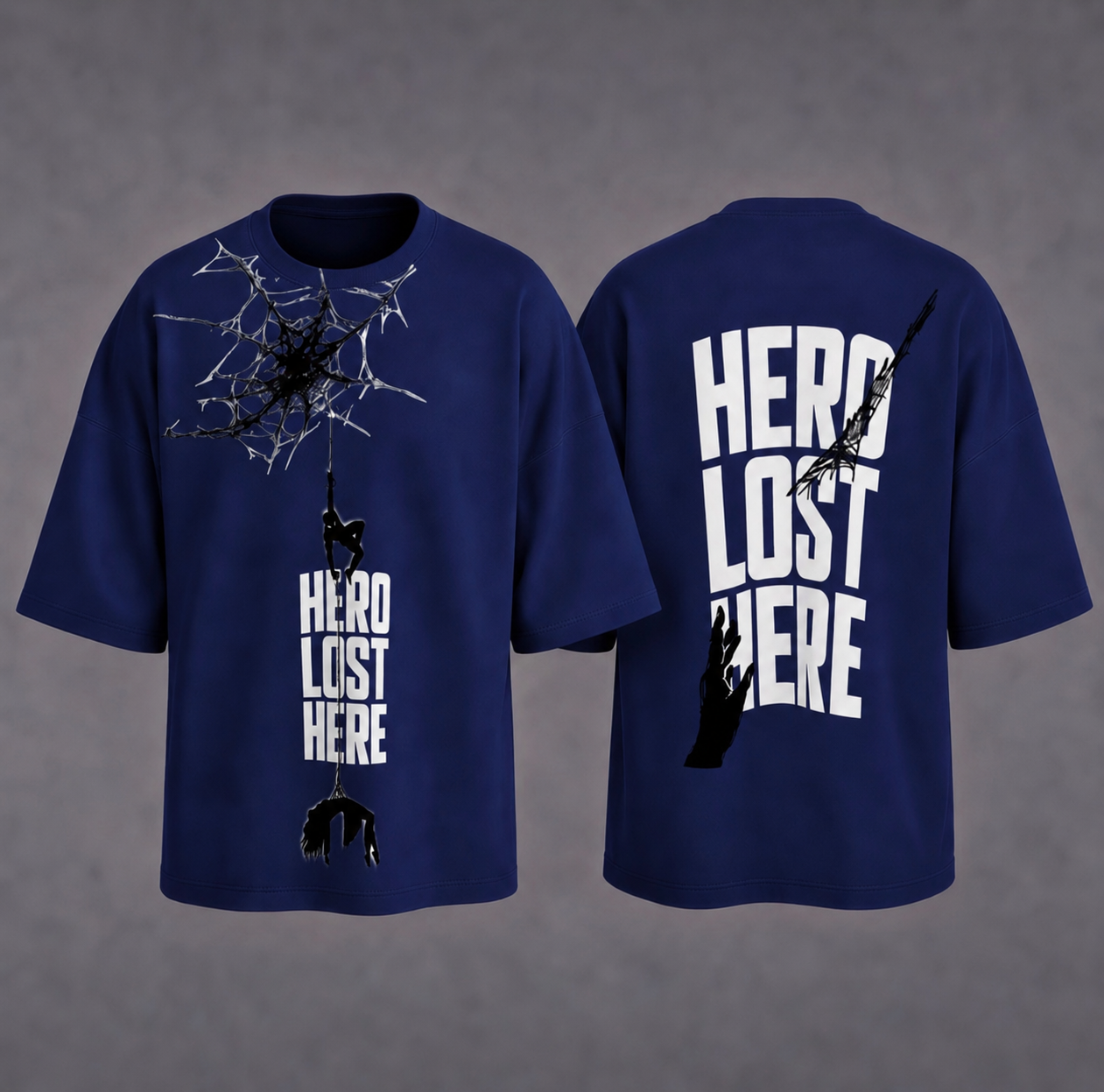 Hero Lost Here special emotional tee