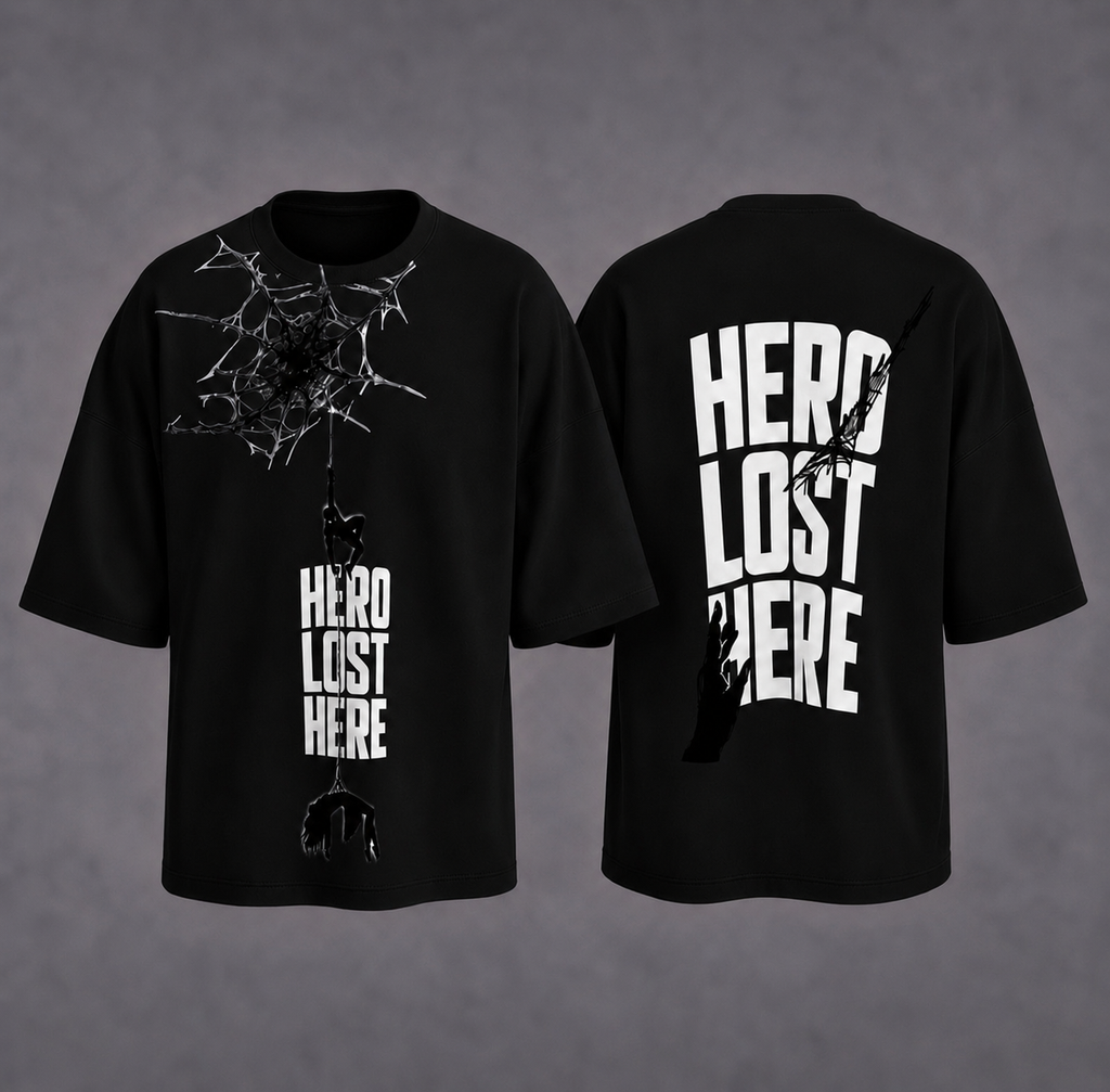 Hero Lost Here special emotional tee