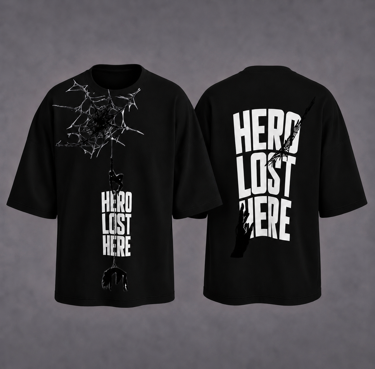 Hero Lost Here special emotional tee