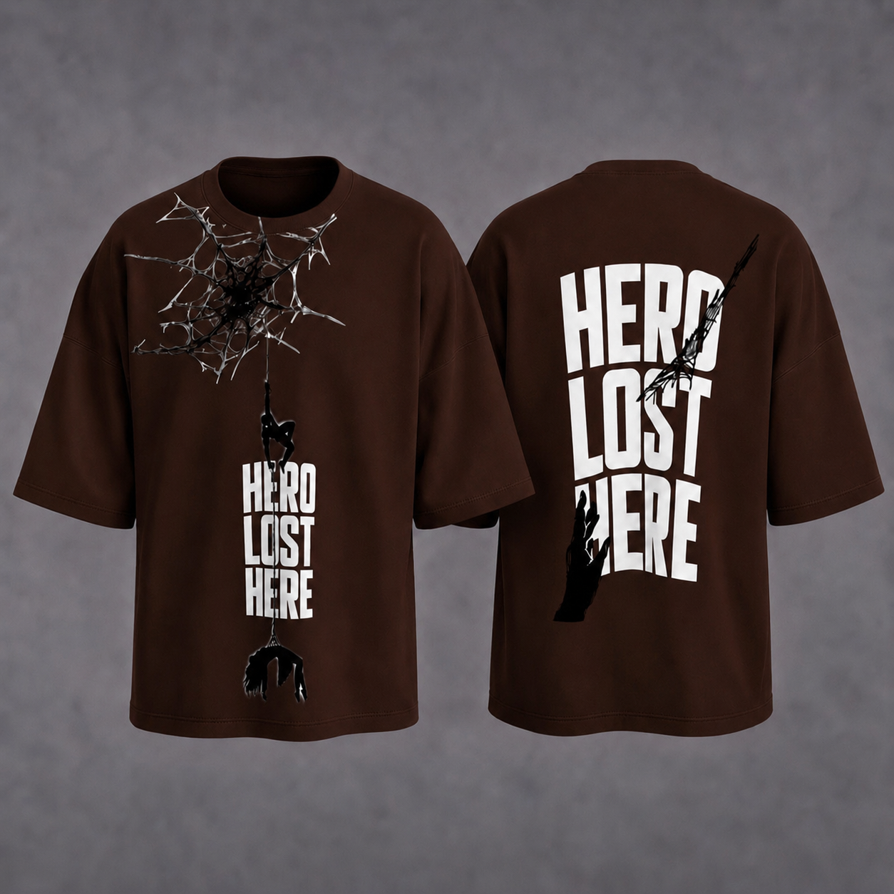 Hero Lost Here special emotional tee