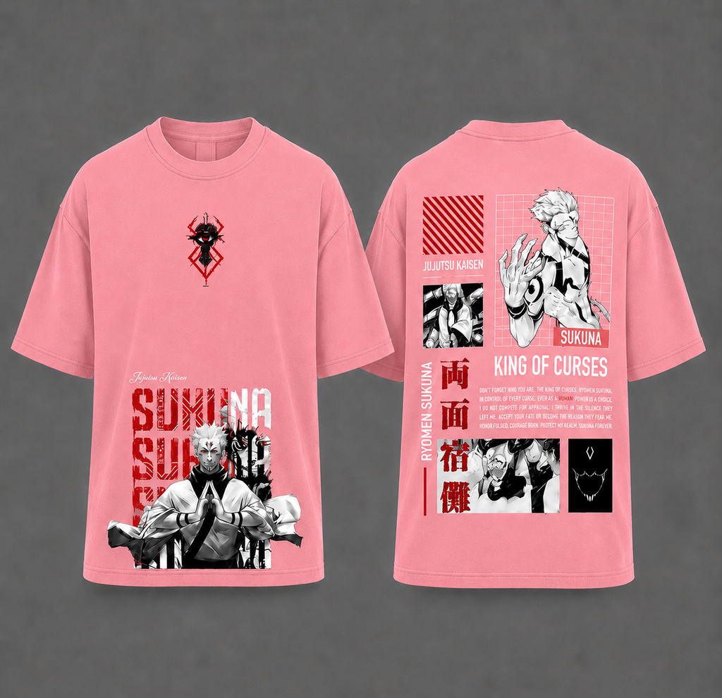 Curse King Royal Anime Tee