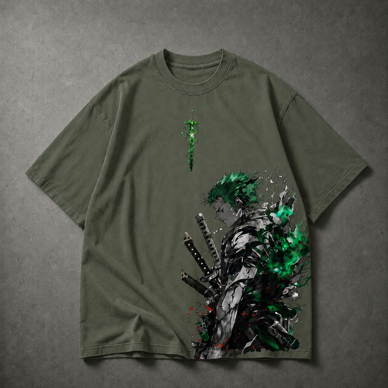 Shadow Slash Zoro Iconic Anime Tee