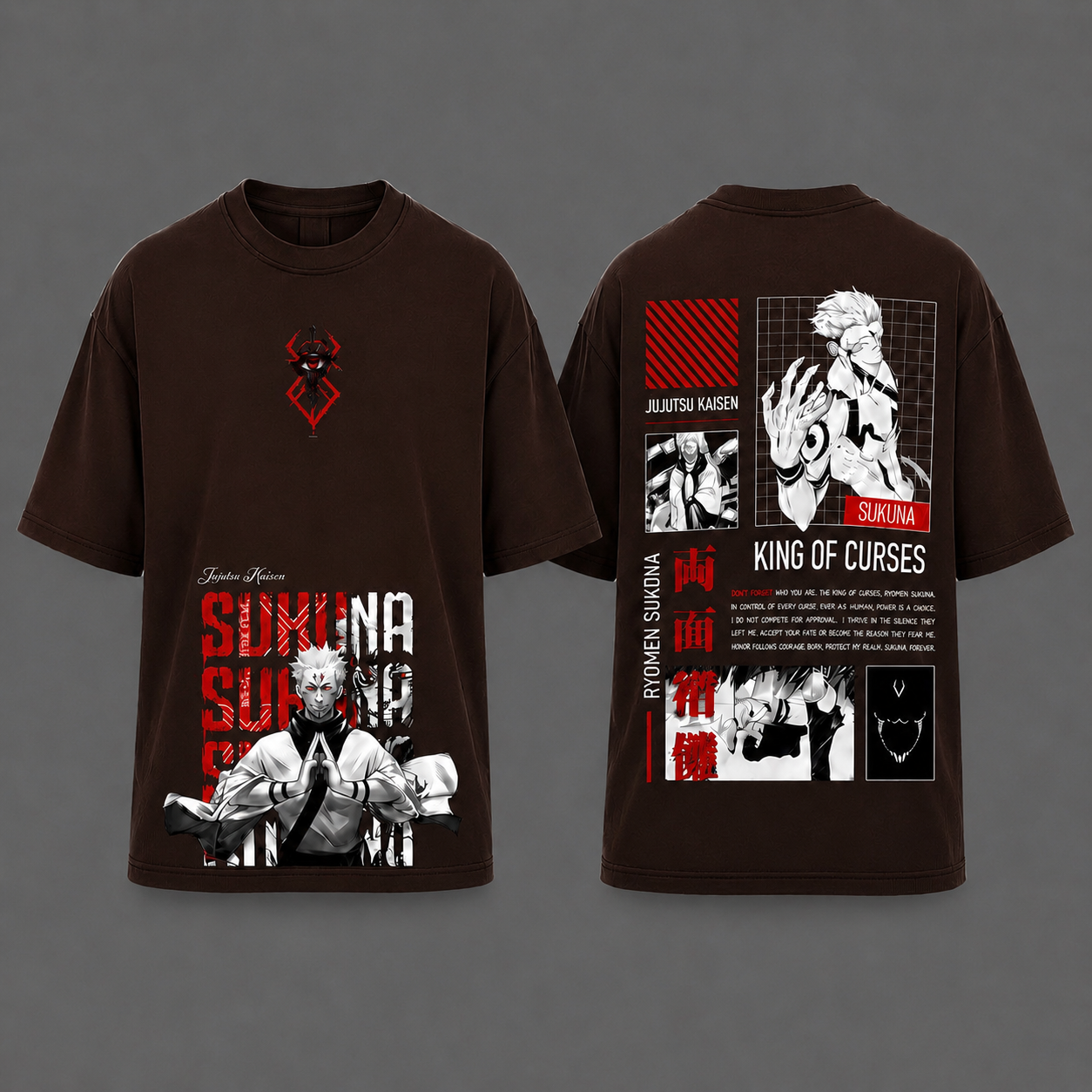 Curse King Royal Anime Tee