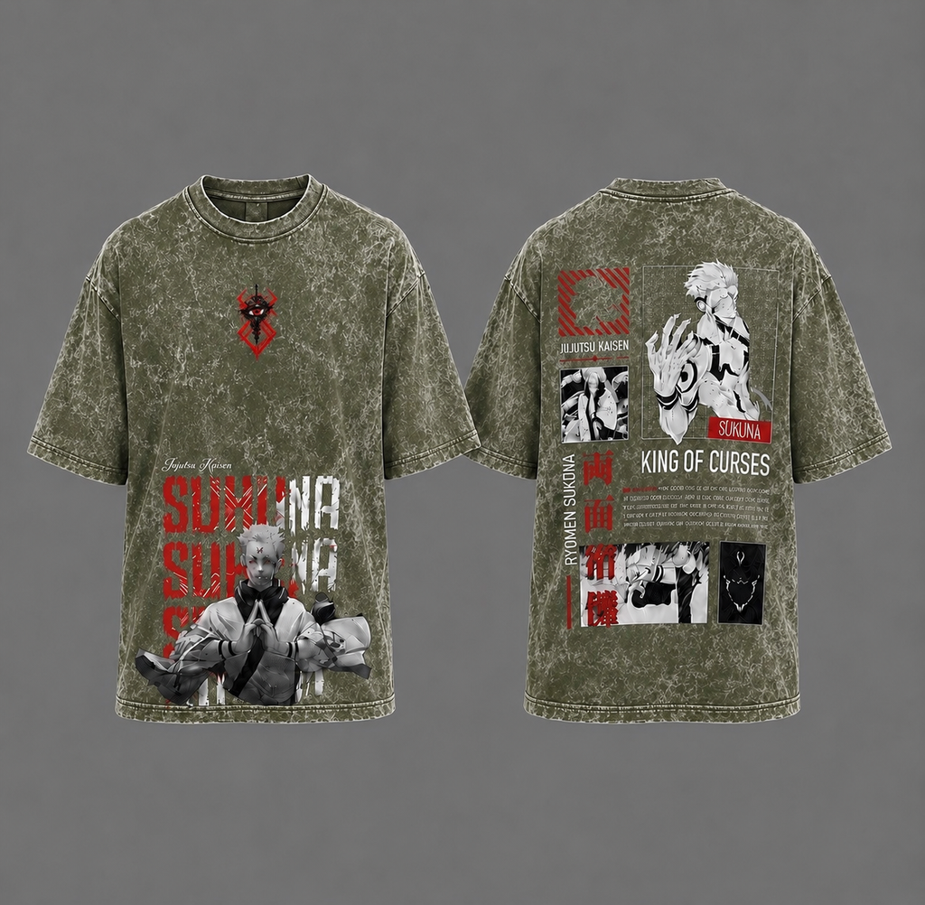 Curse King Royal Anime Tee
