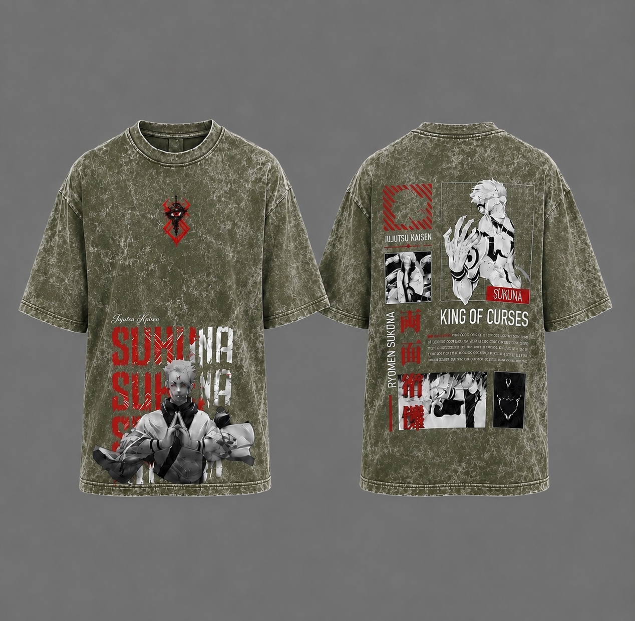Curse King Royal Anime Tee